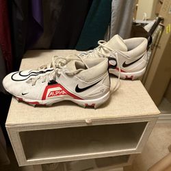 Nike Alpha Menace Football Cleats Size 10