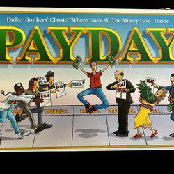Complete Vintage Parker Brothers PAYDAY Board Game