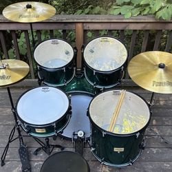 Upgraded Mendini by Cecilio Drum Set, Cymbals