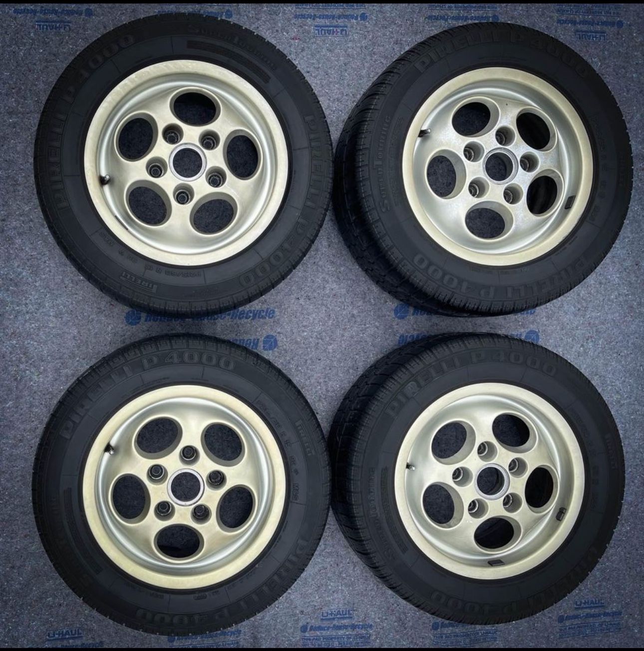 Porsche Phone Dial Wheels W Tires