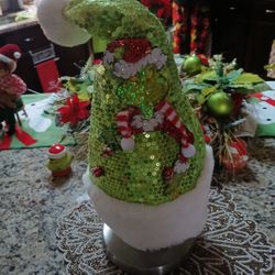 Custom Grinch Hat 