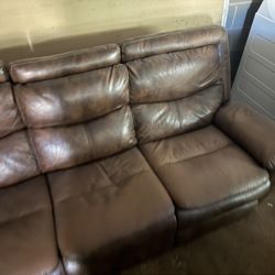 Leather Sofa 