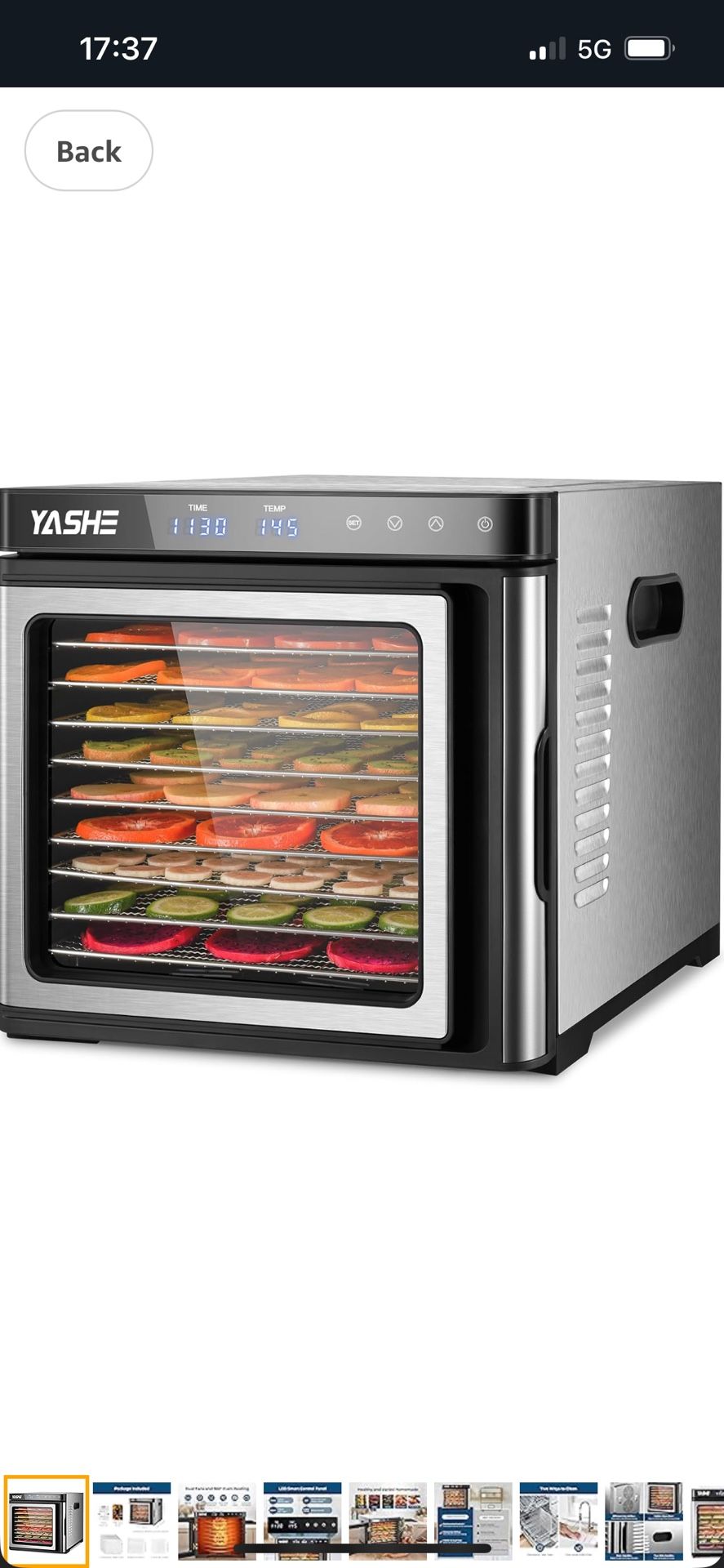 Food Dehydrator Like New