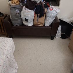 Storage Ottoman Worth 129.00 Selling $20