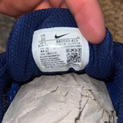Blue Nike Running Shoes