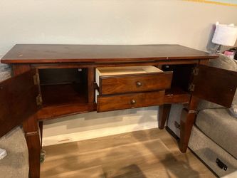 Wood table