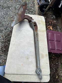 45 LB CQR Plow Style Anchor - Hinged Shank