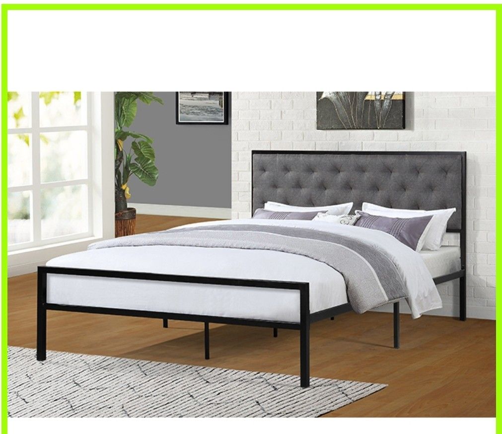 Queen Bed Frame With Mattress