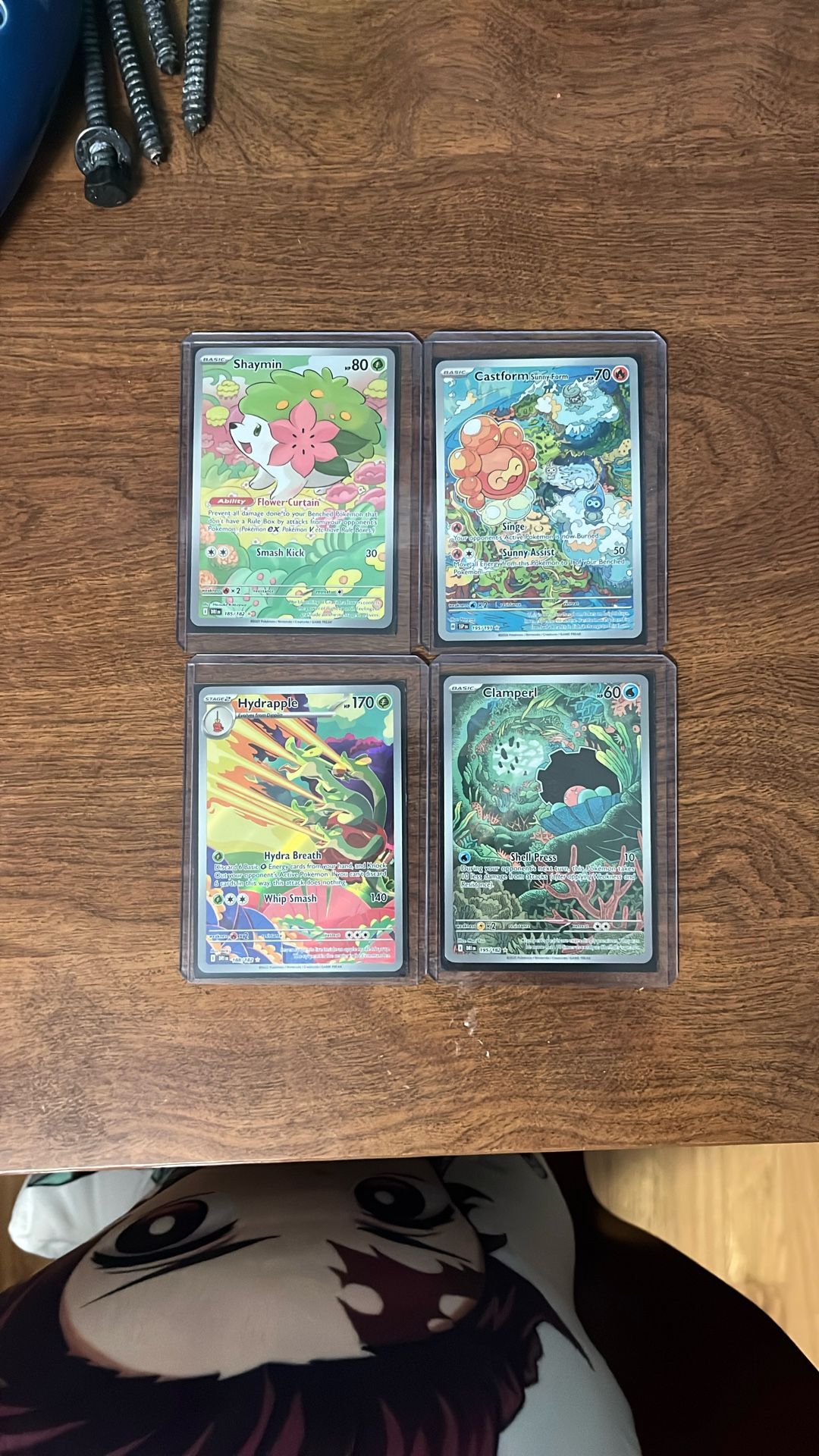 4 Full Art Pokemon Cards