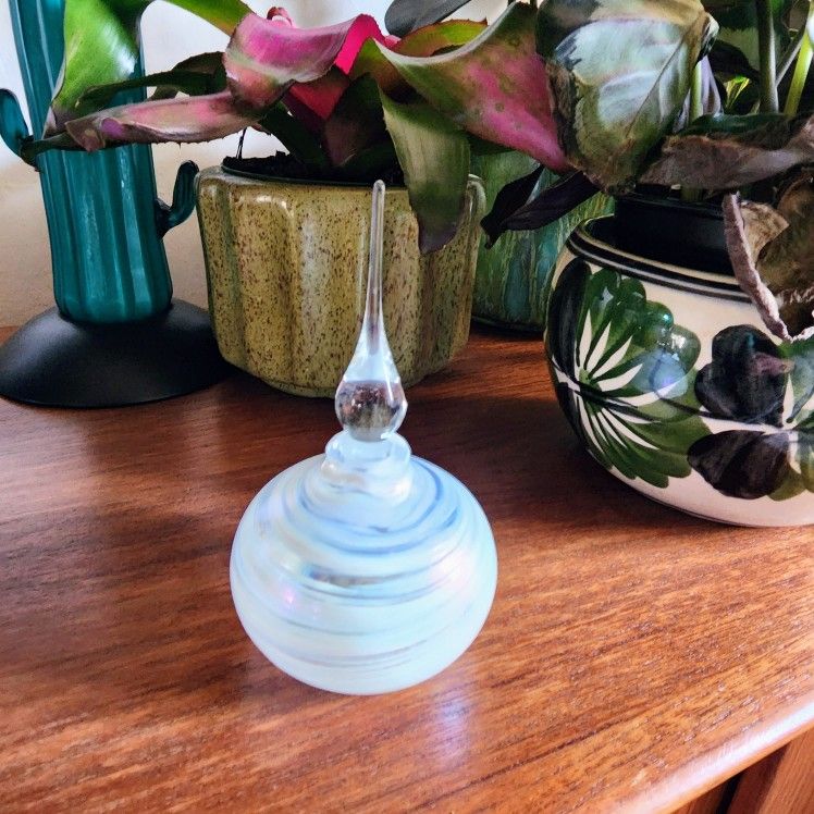 Vintage Iridescent Parfume Bottle