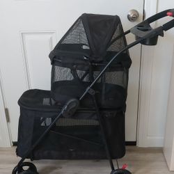 Pet Double Stroller