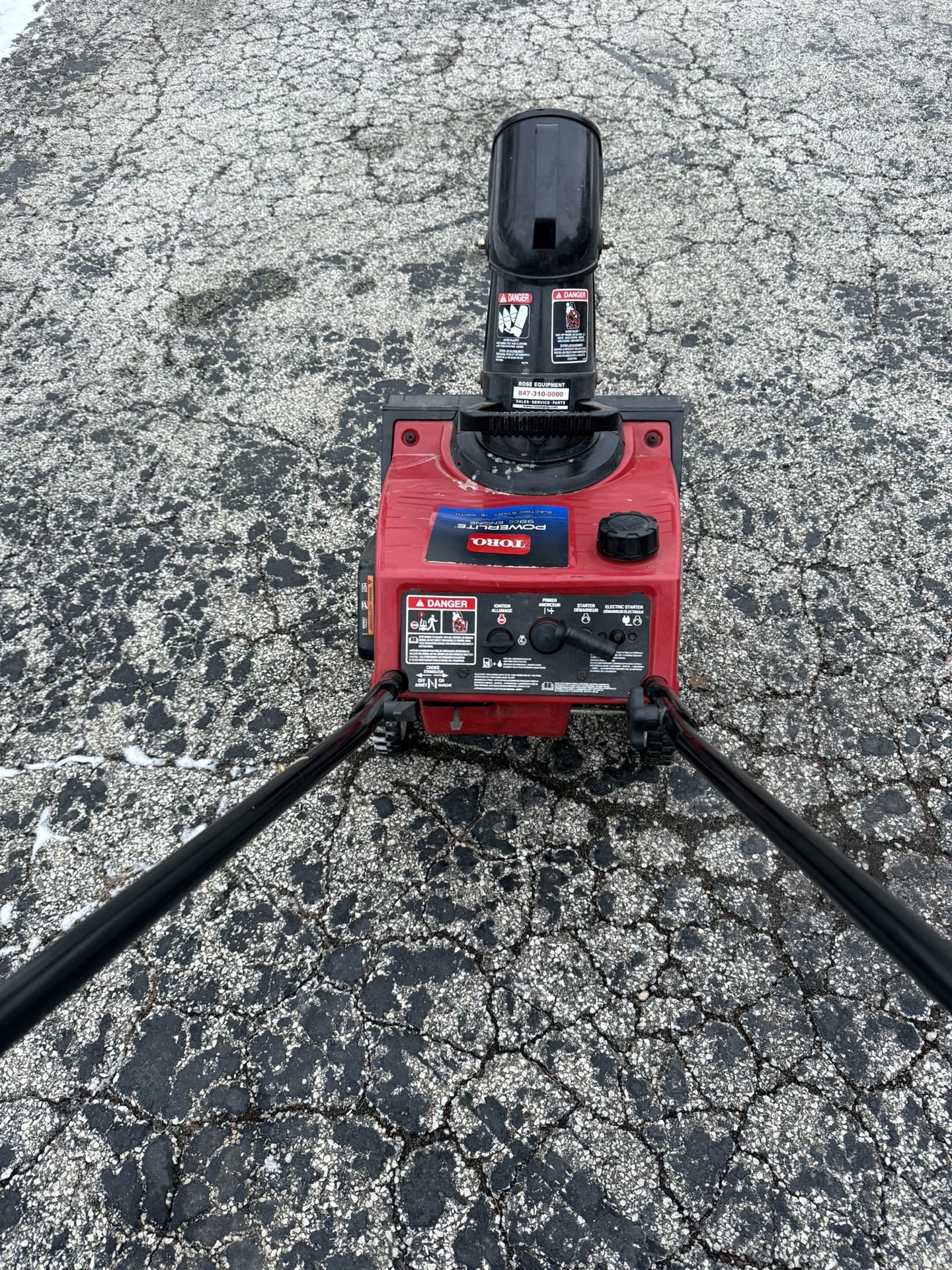 SnowBlower 98cc Electric Start