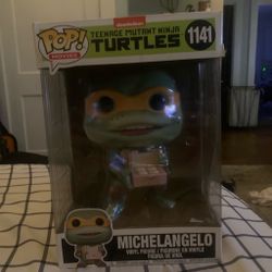 Michelangelo large funko pop never opened