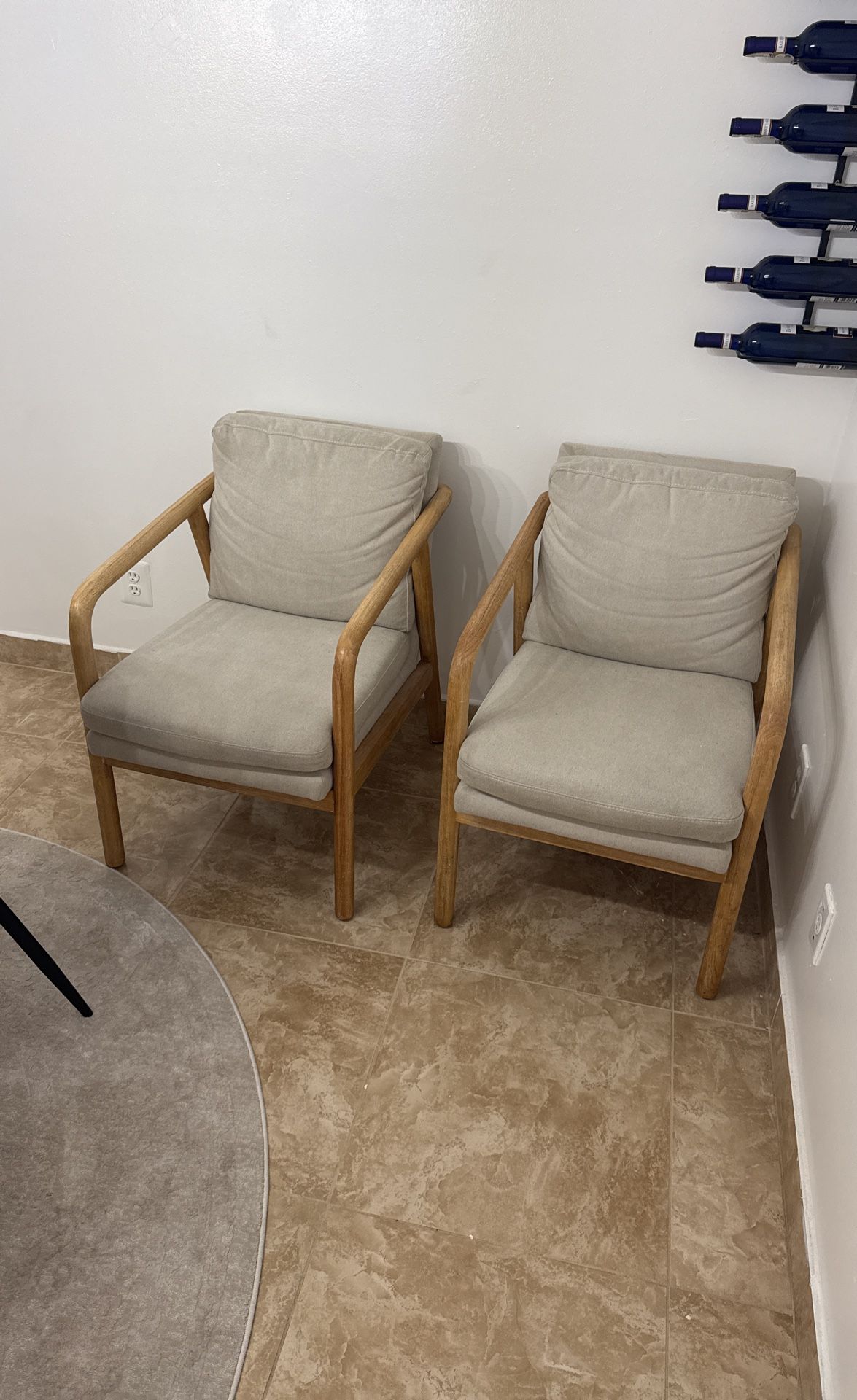 Tufeld Wood Armchair