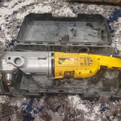 Dewalt DW124 Heavy Duty 1/2" Right Angle Drill, 2 Speed (contact info removed) RPM
