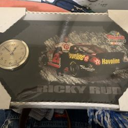 NASCAR Ricky Rudd Clock