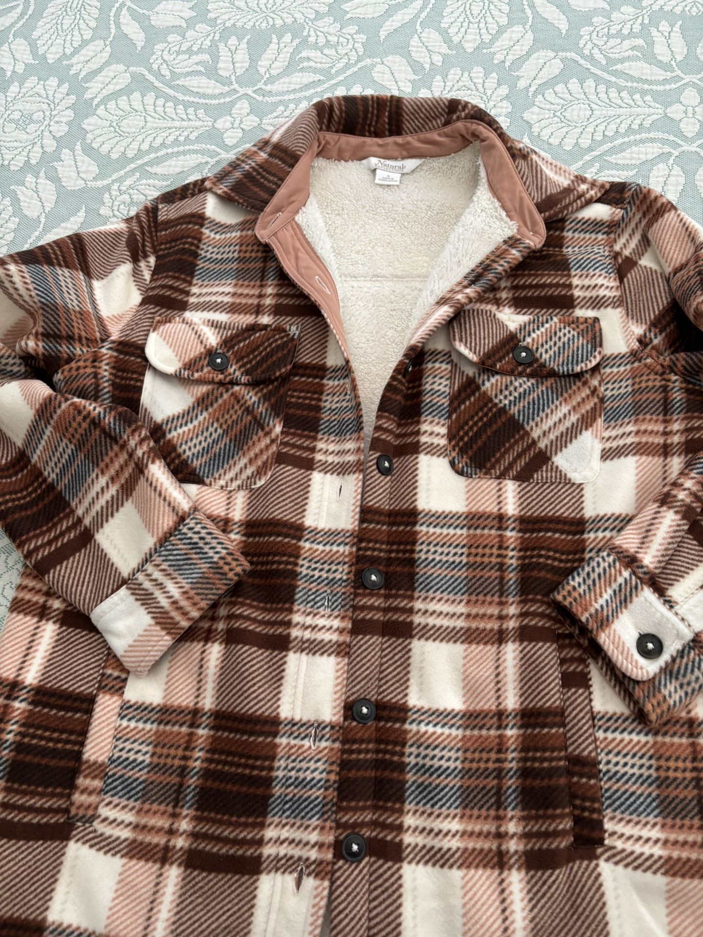 Flannel Shirt with Fleece