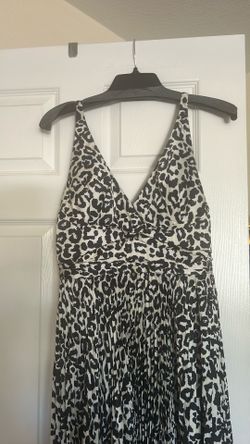 New Formal Dress Animal Print Long Length Size 6