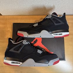 Jordan 4 Bred 2019 Sz 10.5