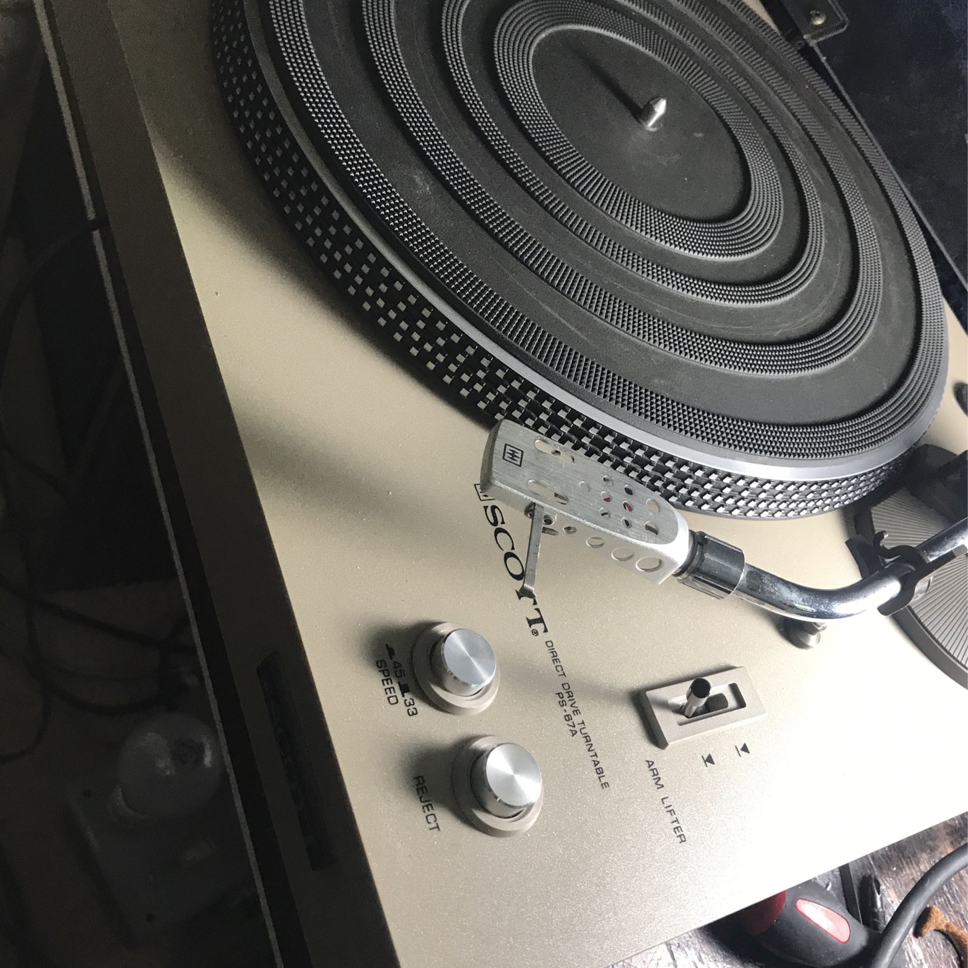 Scott PS-67a Turntable
