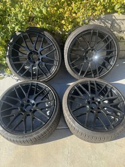 Brand New 20” Rims With Used Tires