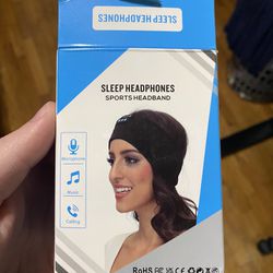Perytong Sleep Headphones Bluetooth Wireless Sports Headband, Long Playtime Lightweight Headphones Hi-Fi Stereo Ergonomic ASMR Sleep Headphone Cool Ga