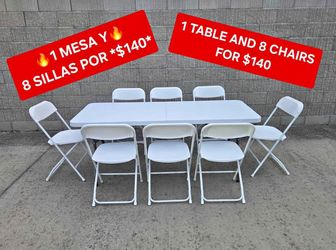 Tables and Chairs