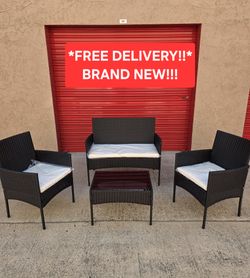 New Small 4 Piece Patio Set