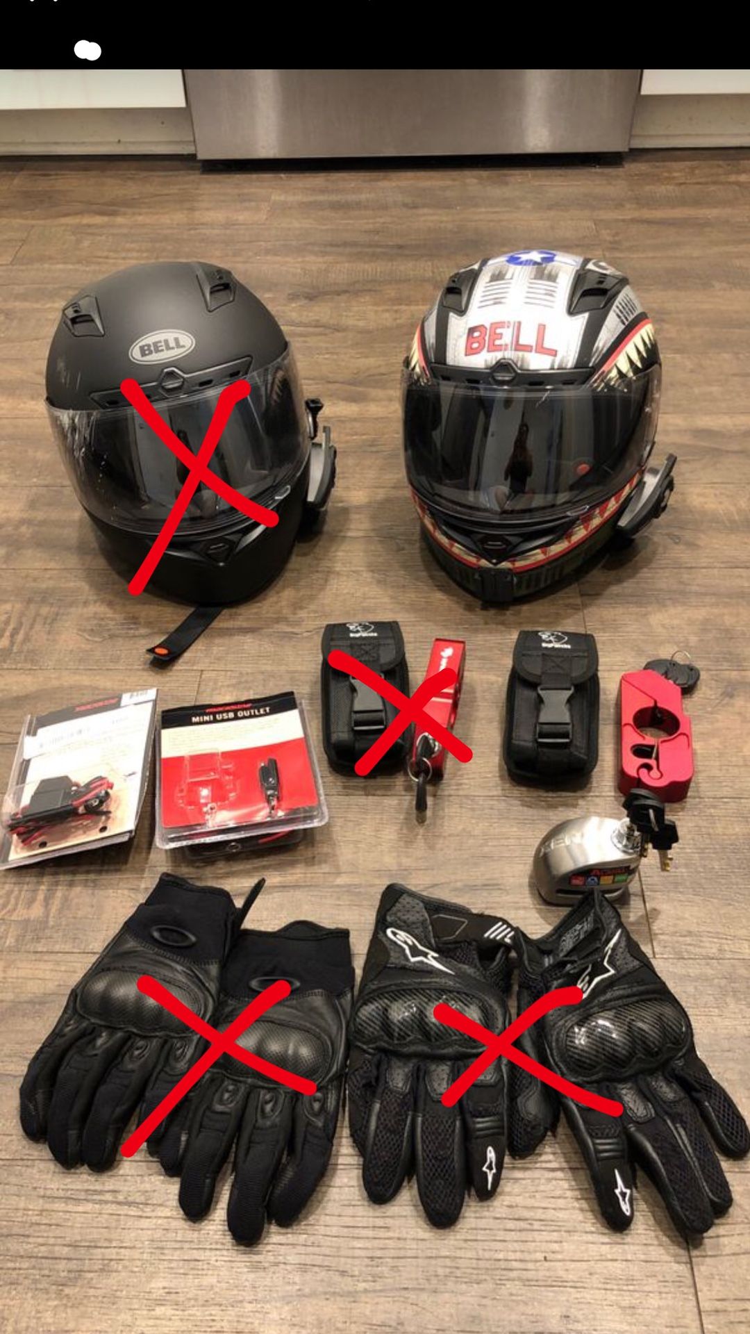 Motorcycle Gear - will sell separately