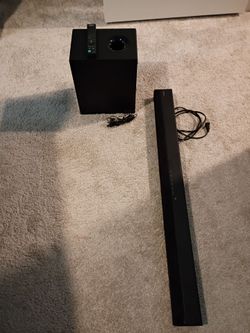SONY 2.1 SOUNDBAR AND WOOFER