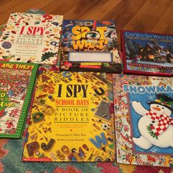 Lot Of Ispy Books