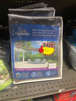 Ready-To-Hang Shade Sail 13ft x 7ft