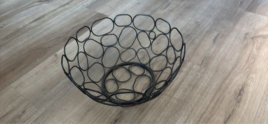 metal bowl