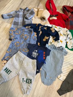 NB Carter Baby Boy Clothes Bundle