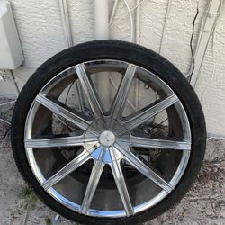 Cavallo Universal Chrome Wheels 