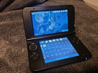 Nintendo 3ds XL Blue Custom Video Game Console Mod-bbed