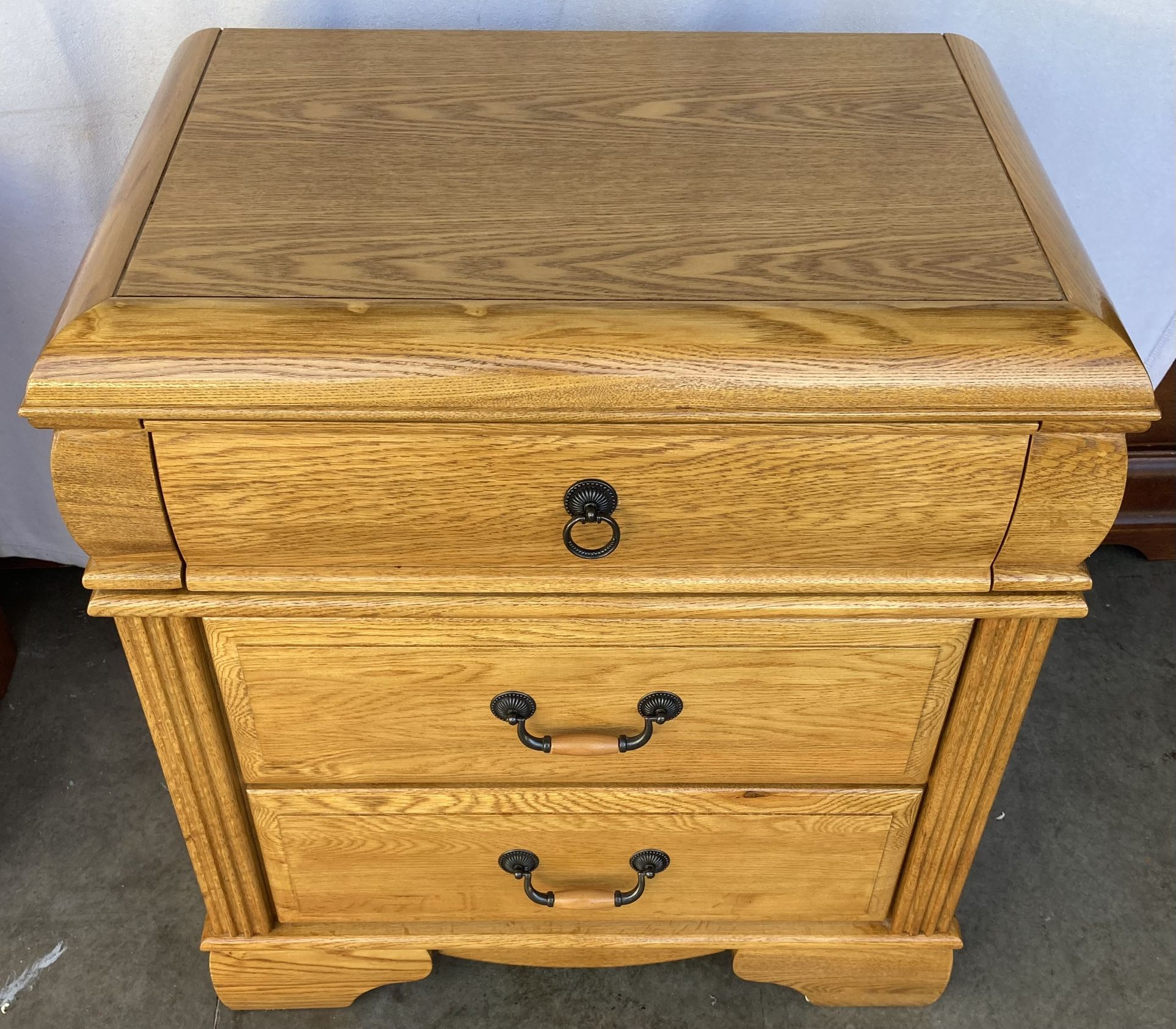 Oak Nightstand / End Table by BlackHawk