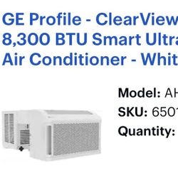GE Profile Window Air Conditioner 8300 BTU 