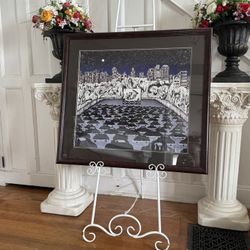 Large Framed Reproduction Print of “Giant”