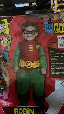 Robin costume 2-4 toddler