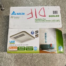 Ventilation Fan With Humidity Sensor