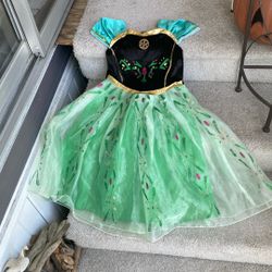 Costume Dress Ana Frozen Sz. 4-6   Years 
