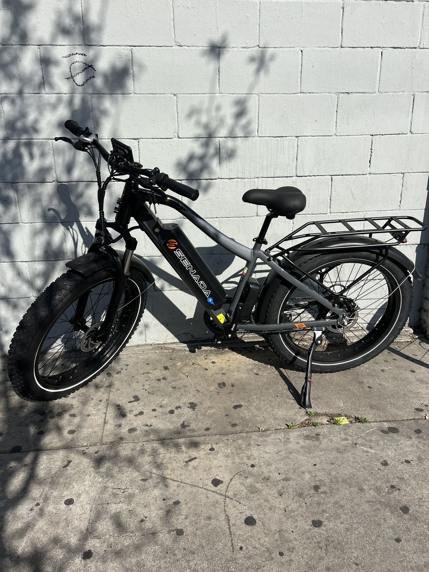 Senada Electric Bike Black Gray Brand New 
