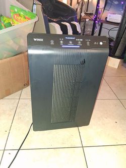 Winix 5500-2 Air Purifier with True HEPAFeatures:

True HEPA filter captures 99.97% of airborne pollutants; dust mites. pet dander. pollen and other a