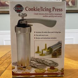 Never Used, High Quality Cookie/Icing Press