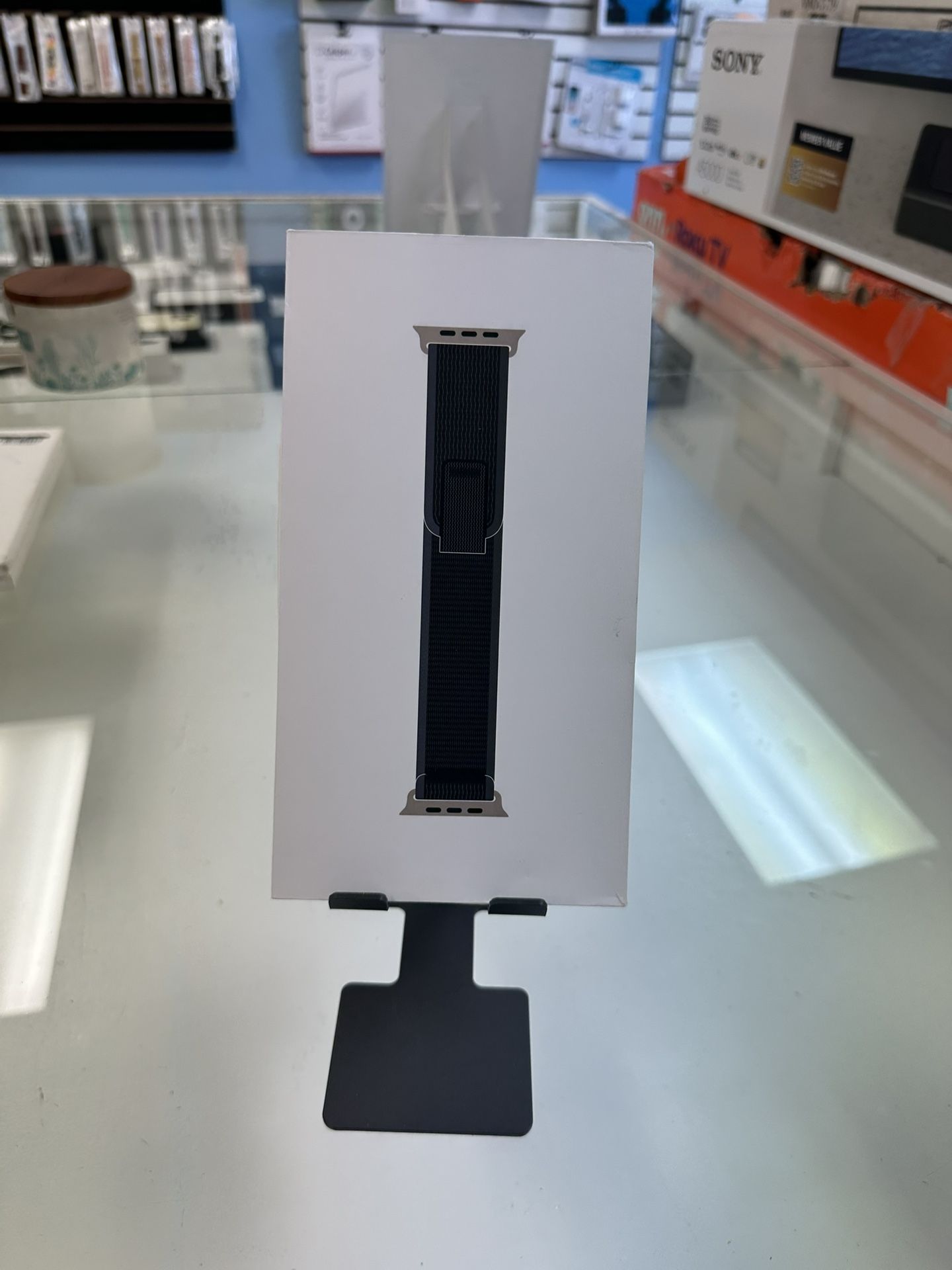Apple Watch Ultra Band 49MM Blue/Black Trail Loop Medium