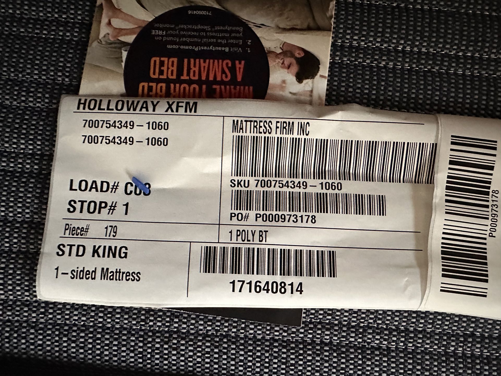 King Size Extra Firm Mattress + Spring Box