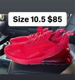 Nike 270 air max red size 10.5