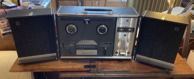 Concord 776D Reel to Reel Automatic Reverse Stereo Tape Recorder
