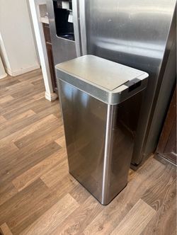 Stainless steel Home 21 Gal Auto Trash can